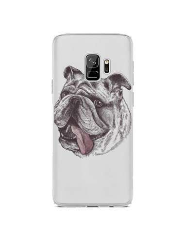 Coque Samsung S9 Chien Bulldog Dog Transparente - Rachel Caldwell