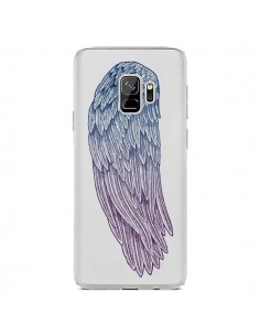 Coque Samsung S9 Ailes d'Ange Angel Wings Transparente -...