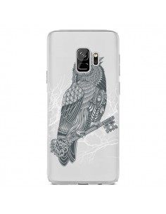 Coque Samsung S9 Owl King Chouette Hibou Roi Transparente...
