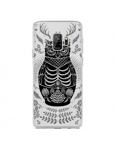 Coque Samsung S9 Owl Chouette Hibou Squelette...