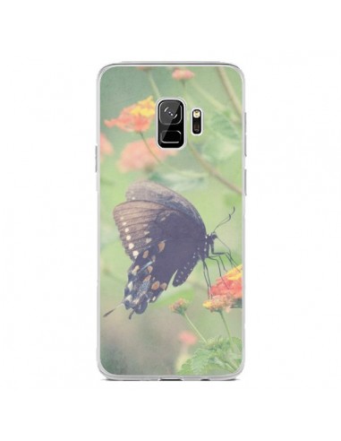 Coque Samsung S9 Papillon Butterfly - R Delean