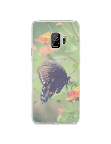 Coque Samsung S9 Papillon Butterfly - R Delean