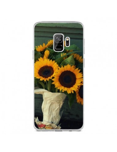 Coque Samsung S9 Tournesol Bouquet Fleur - R Delean