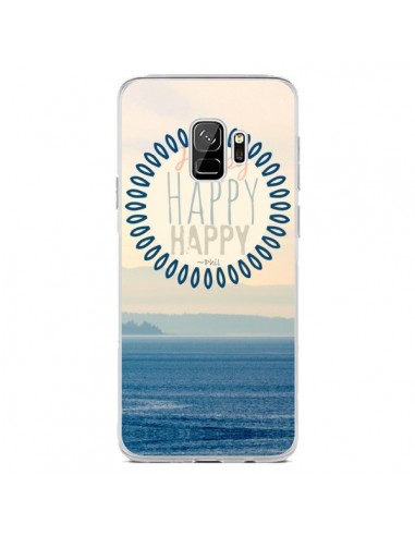 Coque Samsung S9 Happy Day Mer Ocean Sable Plage Paysage - R Delean