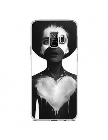 Coque Samsung S9 Fille Coeur Hold On - Ruben Ireland