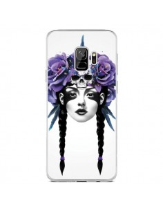 Coque Samsung S9 Fille Fleurs Warrior - Ruben Ireland