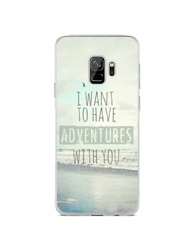 Coque Samsung S9 I want to have adventures with you - Sylvia Cook