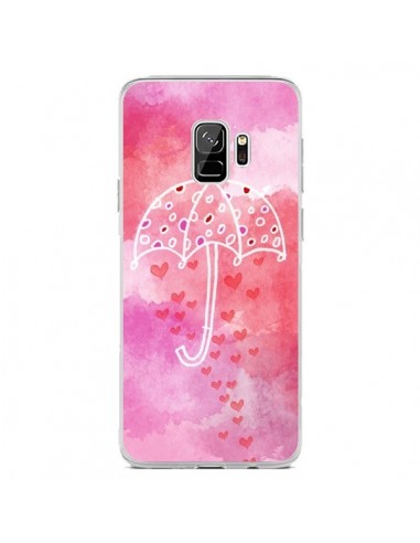Coque Samsung S9 Parapluie Coeur Love Amour - Sylvia Cook