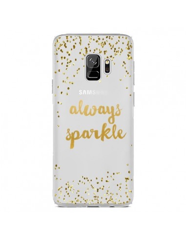 Coque Samsung S9 Always Sparkle, Brille Toujours Transparente - Sylvia Cook