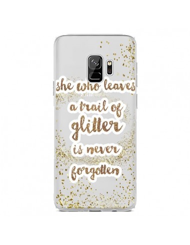 Coque Samsung S9 Style Pailleté Transparente - Sylvia Cook