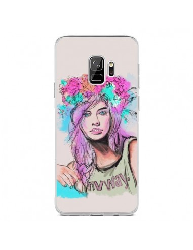 Coque Samsung S9 Femme Mannequin Barbara Palvin - Sara Eshak