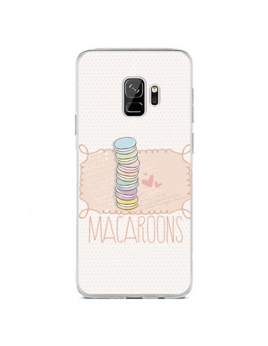 Coque Samsung S9 Macaron Gateau - Sara Eshak