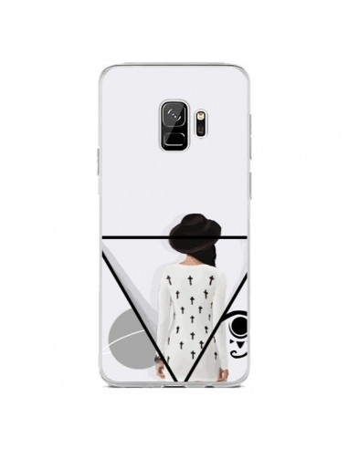 Coque Samsung S9 Confusion Femme Oeil Triangle - Sara Eshak