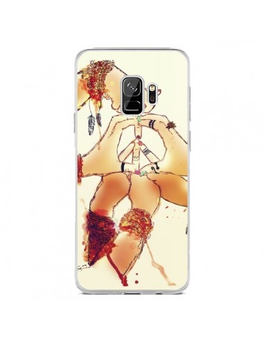 Coque Samsung S9 Peace and Love - Sara Eshak