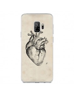 Coque Samsung S9 Coeur Vintage - Tipsy Eyes
