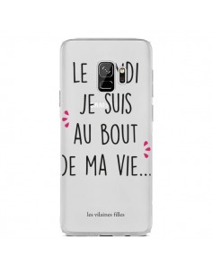 Coque Samsung S9 Le lundi, je suis au bout de ma vie...