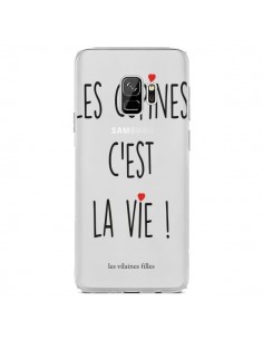 Coque Samsung S9 Les copines, c'est la vie Transparente -...