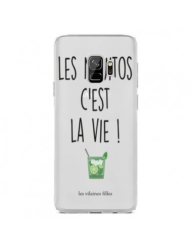 Coque Samsung S9 Les Mojitos, c'est la vie Transparente - Les Vilaines Filles