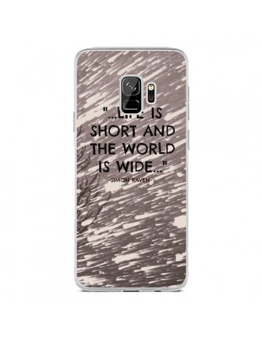 Coque Samsung S9 Life is short Foret - Tara Yarte