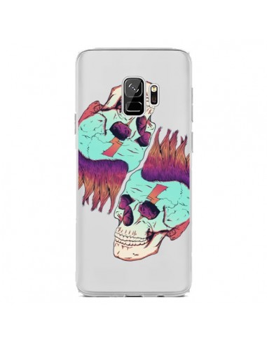 Coque Samsung S9 Tête de Mort Crane Punk Double Transparente - Victor Vercesi