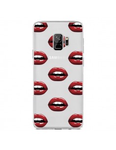 Coque Samsung S9 Lèvres Rouges Lips Transparente - Yohan B.