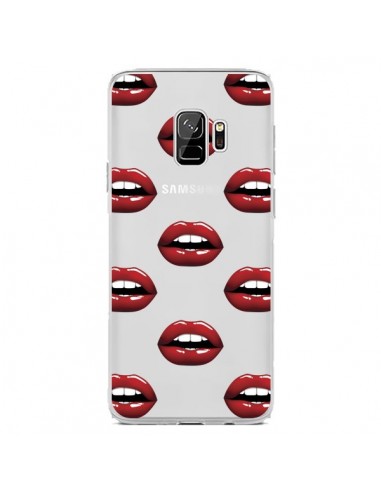 Coque Samsung S9 Lèvres Rouges Lips Transparente - Yohan B.
