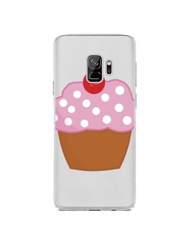 Coque Samsung S9 Cupcake Cerise Transparente - Yohan B.