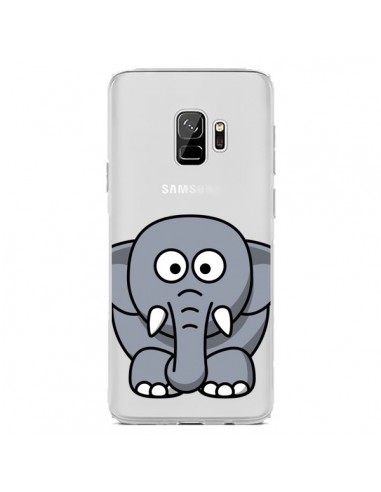 Coque Samsung S9 Elephant Animal Transparente - Yohan B.