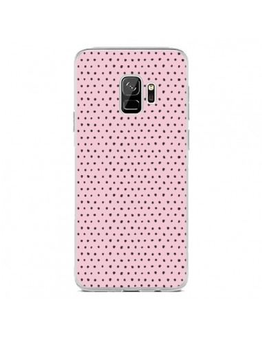 Coque Samsung S9 Artsy Dots Pink - Ninola Design