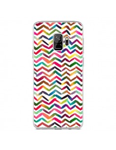 Coque Samsung S9 Chevron Stripes Multicolored - Ninola...