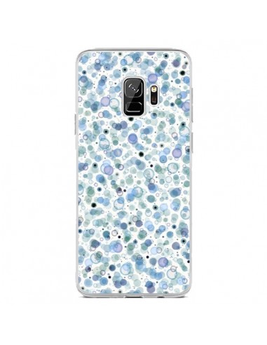 Coque Samsung S9 Cosmic Bubbles Blue - Ninola Design