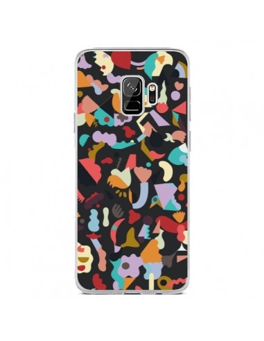 Coque Samsung S9 Dreamy Animal Shapes Black - Ninola Design