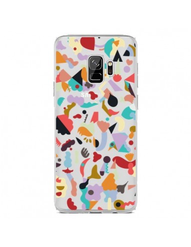 Coque Samsung S9 Dreamy Animal Shapes White - Ninola Design