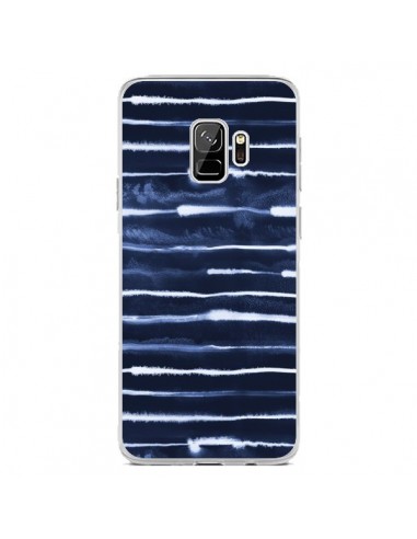 Coque Samsung S9 Electric Lines Navy - Ninola Design