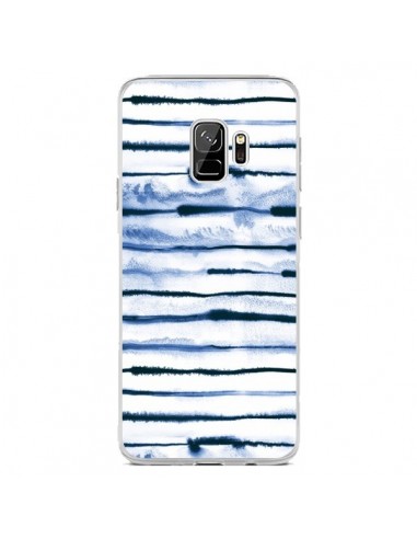 Coque Samsung S9 Electric Lines White - Ninola Design