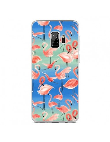 Coque Samsung S9 Flamingo Pink - Ninola Design