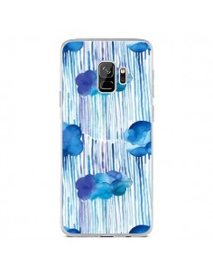 Coque Samsung S9 Rain Stitches Neon - Ninola Design