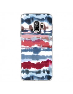 Coque Samsung S9 Smoky Marble Watercolor Dark - Ninola...