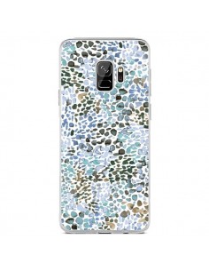 Coque Samsung S9 Smoky Marble Watercolor Pink - Ninola...