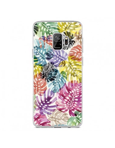 Coque Samsung S9 Tigers and Leopards Yellow - Ninola Design