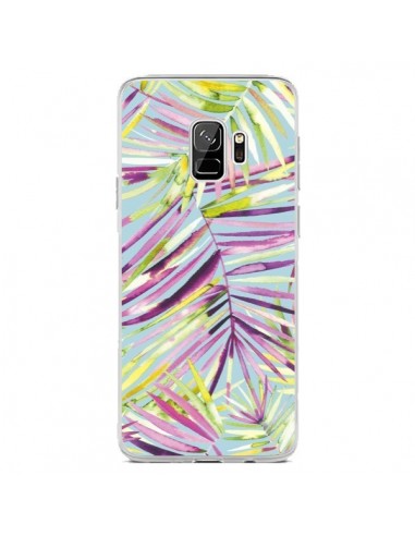 Coque Samsung S9 Tropical Flowers Multicolored - Ninola Design