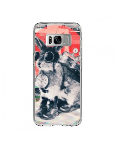 Coque Samsung S8 Lapin Time Traveller - Ali Gulec