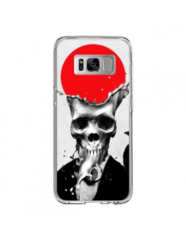 Coque Samsung S8 Splash Skull Tête de Mort - Ali Gulec