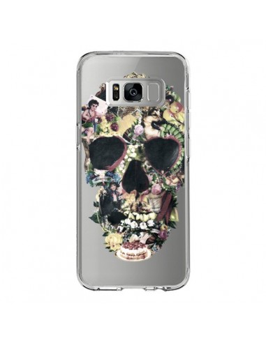 Coque Samsung S8 Skull Vintage Tête de Mort Transparente - Ali Gulec
