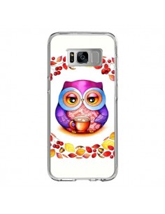 Coque Samsung S8 Chouette Automne - Annya Kai