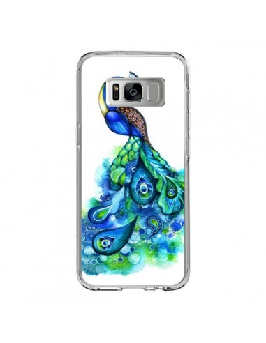 Coque Samsung S8 Paon Multicolore - Annya Kai