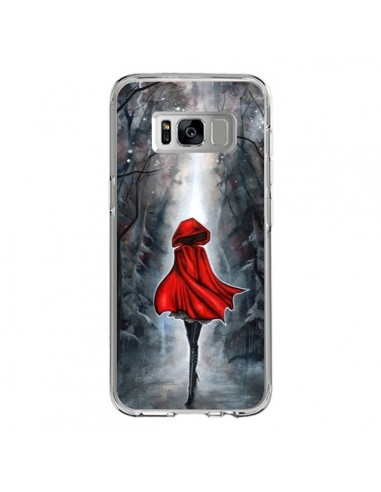 Coque Samsung S8 Le Petit Chaperon Rouge Bois - Annya Kai