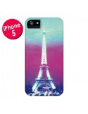 Coque iPhone 5/5S et SE Tour Eiffel Night - Mary Nesrala