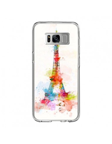 Coque Samsung S8 Paris Tour Eiffel Muticolore - Asano Yamazaki