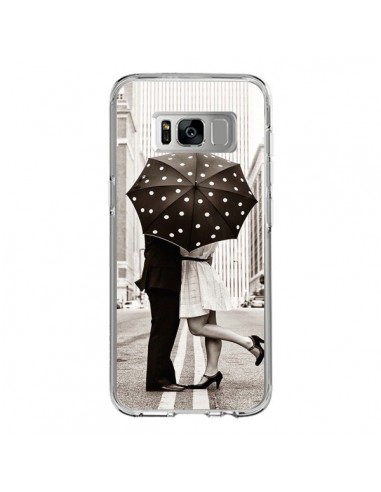 Coque Samsung S8 Secret under Umbrella Amour Couple Love - Asano Yamazaki
